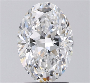 Picture of Natural Diamond 2.02 Carats, Oval with  Cut, E Color, SI1 Clarity and Certified by GIA