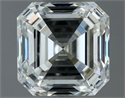 Natural Diamond 1.00 Carats, Asscher with  Cut, H Color, VS1 Clarity and Certified by IGI