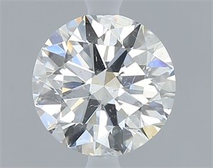 Picture of Natural Diamond 0.70 Carats, Round with Excellent Cut, H Color, SI2 Clarity and Certified by GIA