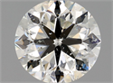 Diamante Natural 1.00 quilates, Redondo , Color H, claridad I1 y certificado GIA