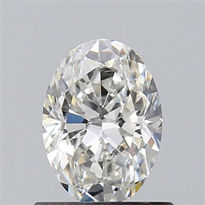Picture of Natural Diamond 0.70 Carats, Oval with  Cut, H Color, VS1 Clarity and Certified by GIA