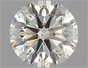 Natural Diamond 0.80 Carats, Round with Excellent Cut, I Color, SI1 Clarity and Certified by GIA