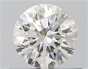 Diamante Natural 0.52 quilates, Redondo , Color I, claridad IF y certificado GIA