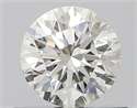 Diamante Natural 0.52 quilates, Redondo , Color I, claridad IF y certificado GIA