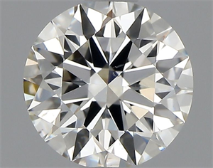 Picture of Natural Diamond 0.91 Carats, Round with Excellent Cut, H Color, SI1 Clarity and Certified by GIA