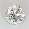 Lab Grown Diamond 1.54 Carats, Round with Excellent Cut, I Color, VS1 Clarity and Certified by IGI