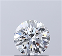 Del inventario de diamantes de laboratorio, 0.89 quilates, Redondo , Color D, claridad VVS2 y certificado IGI