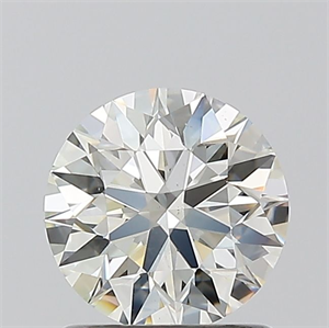 Picture of Natural Diamond 1.00 Carats, Round with Excellent Cut, I Color, VS2 Clarity and Certified by GIA
