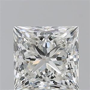 Picture of Natural Diamond 0.92 Carats, Princess with  Cut, I Color, VS1 Clarity and Certified by GIA