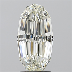 Picture of Natural Diamond 2.50 Carats, Oval with  Cut, K Color, VS1 Clarity and Certified by GIA