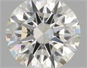 Diamante Natural 0.52 quilates, Redondo , Color I, claridad VVS2 y certificado GIA