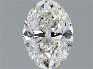Picture of Natural Diamond 0.90 Carats, Oval with  Cut, F Color, SI2 Clarity and Certified by GIA