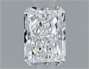 Natural Diamond 0.30 Carats, Radiant with  Cut, E Color, VS1 Clarity and Certified by GIA