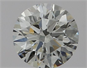 Natural Diamond 0.50 Carats, Round with Excellent Cut, G Color, VS2 Clarity and Certified by GIA