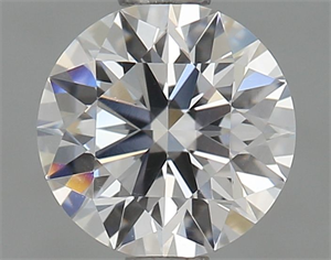 Picture of Lab Grown Diamond 0.71 Carats, Round with Ideal Cut, D Color, VVS2 Clarity and Certified by IGI