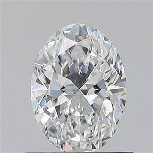 Picture of Natural Diamond 0.70 Carats, Oval with  Cut, D Color, VS1 Clarity and Certified by GIA