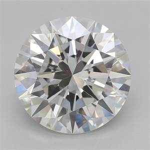 Foto Diamante Natural 4.01 quilates, Redondo , Color J, claridad VS2 y certificado GIA de