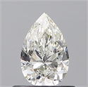 Diamante Natural 0.52 quilates, De pera , Color H, claridad VS1 y certificado GIA
