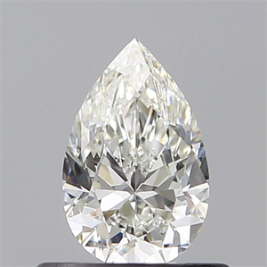 Picture of Natural Diamond 0.52 Carats, Pear with  Cut, H Color, VS1 Clarity and Certified by GIA