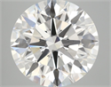 Lab Grown Diamond 7.25 Carats, Round with Ideal Cut, G Color, VS1 Clarity and Certified by IGI