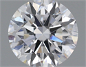 Lab Grown Diamond 1.19 Carats, Round with Ideal Cut, D Color, VS2 Clarity and Certified by IGI