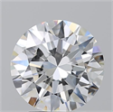 Natural Diamond 2.80 Carats, Round with Excellent Cut, E Color, VVS1 Clarity and Certified by GIA