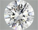 Lab Grown Diamond 6.09 Carats, Round with Ideal Cut, E Color, VS1 Clarity and Certified by IGI