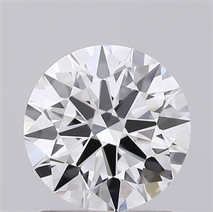 Picture of Lab Grown Diamond 1.36 Carats, Round with Ideal Cut, E Color, VS1 Clarity and Certified by IGI