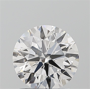 Picture of Lab Grown Diamond 1.25 Carats, Round with Ideal Cut, D Color, VVS2 Clarity and Certified by IGI