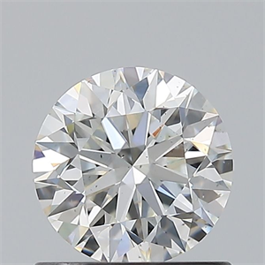 Foto Diamante Natural 0.81 quilates, Redondo , Color H, claridad SI1 y certificado GIA de