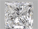 Diamante Natural 1.50 quilates, Princesa , Color D, claridad VS2 y certificado GIA