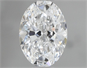 Diamante Natural 0.56 quilates, Ovalado , Color D, claridad SI1 y certificado GIA