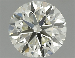 Picture of Natural Diamond 0.90 Carats, Round with Very Good Cut, K Color, VVS1 Clarity and Certified by IGI