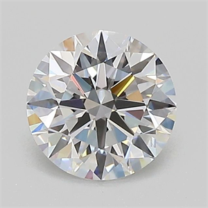 Picture of Lab Grown Diamond 1.02 Carats, Round with Ideal Cut, D Color, VVS2 Clarity and Certified by IGI