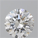 Diamante Natural 0.75 quilates, Redondo , Color I, claridad VS2 y certificado GIA