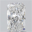 Natural Diamond 1.01 Carats, Radiant with  Cut, E Color, SI2 Clarity and Certified by GIA