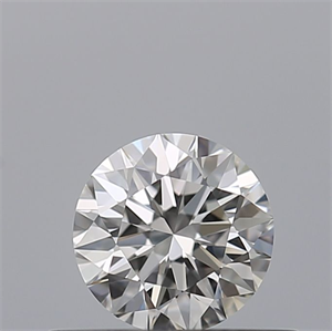 Picture of Natural Diamond 0.40 Carats, Round with Excellent Cut, F Color, VVS1 Clarity and Certified by GIA