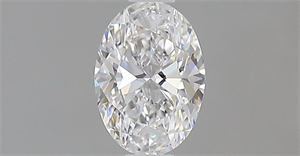 Foto Diamante Natural 0.51 quilates, Ovalado , Color D, claridad VVS1 y certificado GIA de