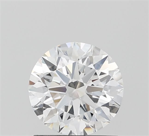 Picture of Lab Grown Diamond 1.08 Carats, Round with Ideal Cut, D Color, VVS1 Clarity and Certified by IGI