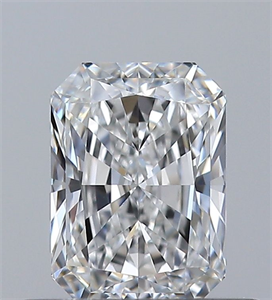 Foto Diamante Natural 0.51 quilates, Radiante , Color E, claridad VS1 y certificado GIA de