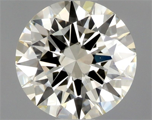 Picture of Natural Diamond 0.50 Carats, Round with Excellent Cut, K Color, VS2 Clarity and Certified by GIA
