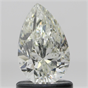 Natural Diamond 1.00 Carats, Pear with  Cut, K Color, SI2 Clarity and Certified by GIA