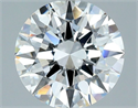 Diamante Natural 1.06 quilates, Redondo , Color F, claridad VVS1 y certificado GIA