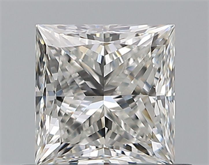 Picture of Natural Diamond 0.70 Carats, Princess with  Cut, G Color, VS1 Clarity and Certified by GIA