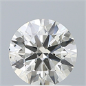 Diamante Natural 0.90 quilates, Redondo , Color J, claridad SI1 y certificado GIA