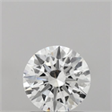 Lab Grown Diamond 1.04 Carats, Round with Ideal Cut, D Color, VVS2 Clarity and Certified by IGI