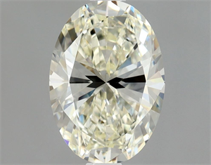 Picture of Natural Diamond 1.01 Carats, Oval with  Cut, L Color, VVS1 Clarity and Certified by GIA