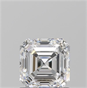 Diamante Natural 1.03 quilates, Asscher , Color D, claridad VVS2 y certificado GIA