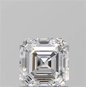 Picture of Natural Diamond 1.03 Carats, Asscher with  Cut, D Color, VVS2 Clarity and Certified by GIA