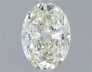 Foto Diamante Natural 0.70 quilates, Ovalado , Color J, claridad VVS1 y certificado GIA de